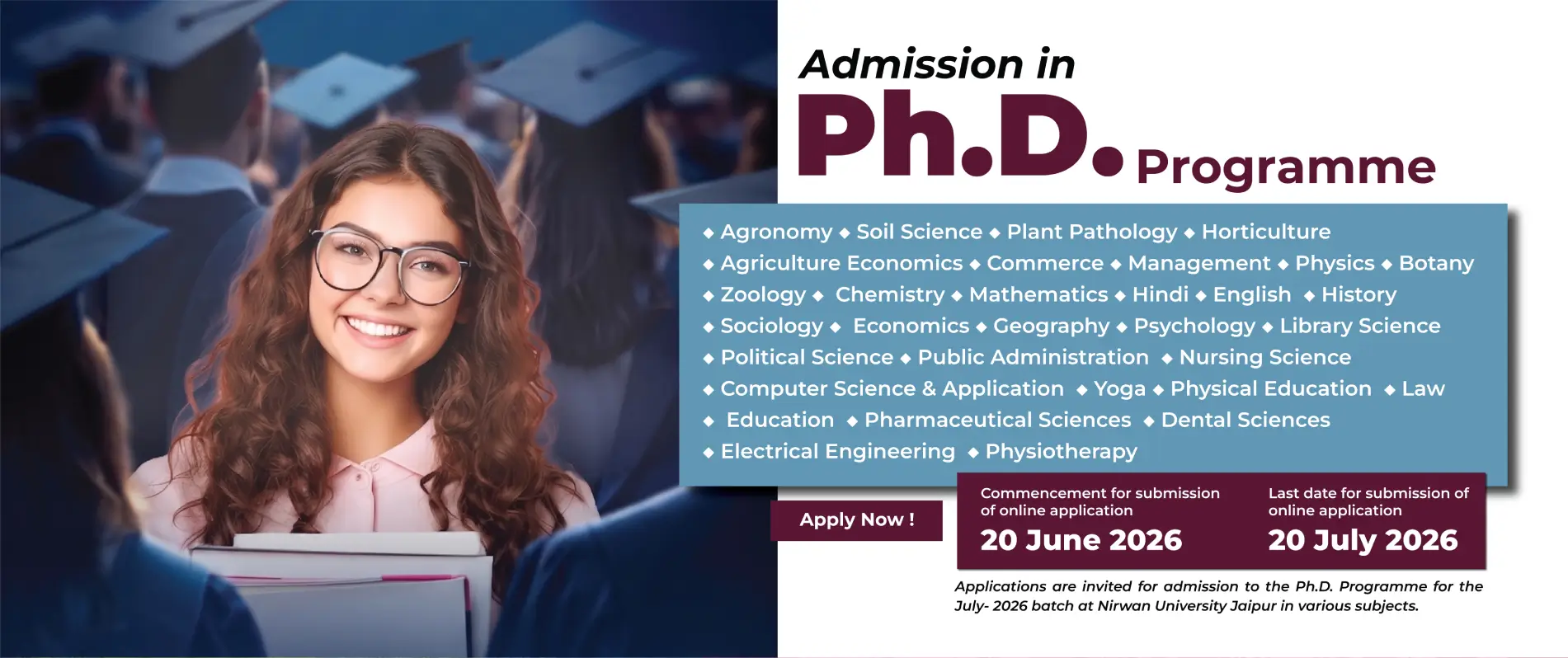Ph.D Admission 2026-2027